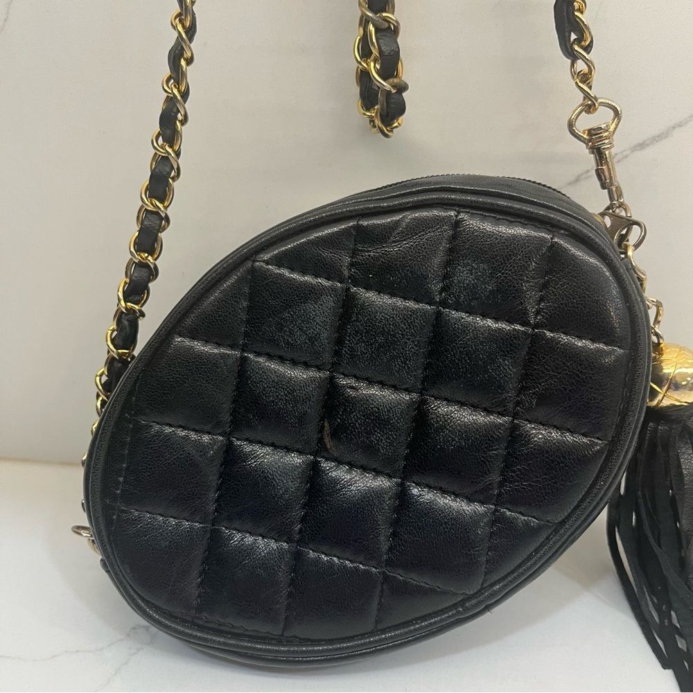 Ashneil Quilted Crossbody Bag with Tassel - Picture 3 of 9